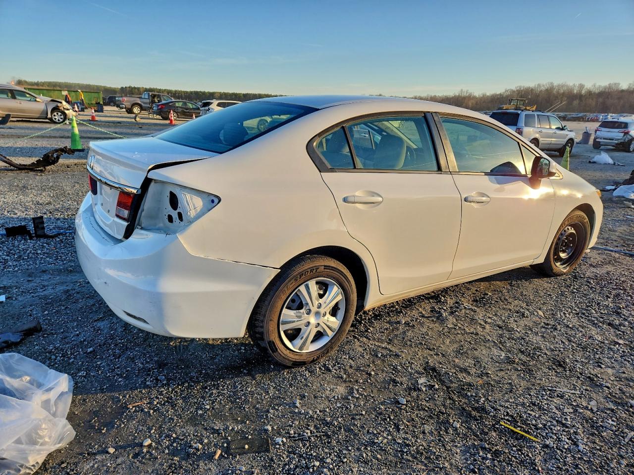 2013 HONDA CIVIC LX photo 5