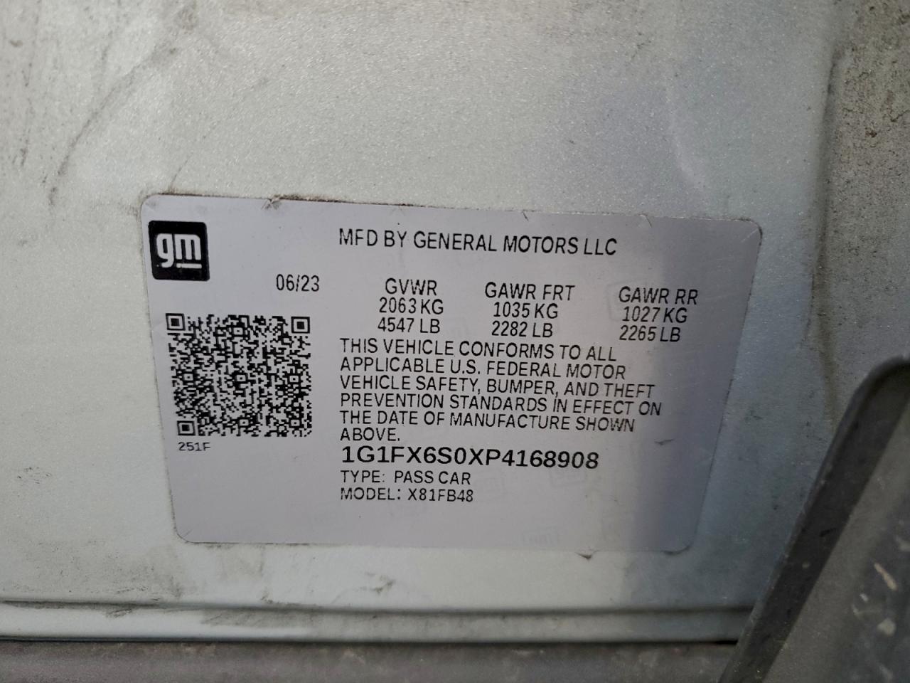 2023 CHEVROLET BOLT EV 2LT photo 23