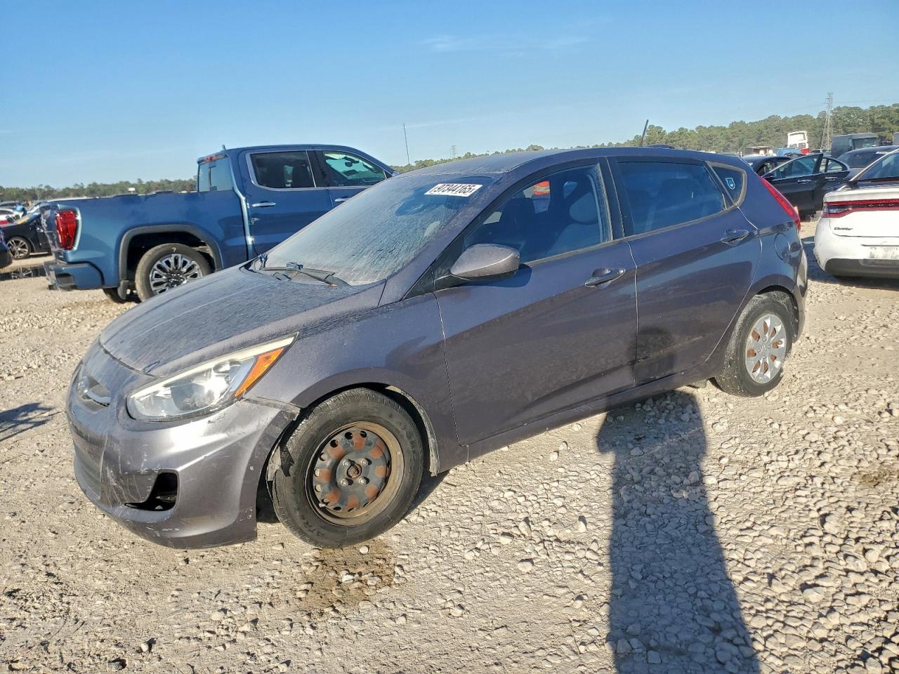 2015 HYUNDAI ACCENT GS — FRONT END damage — photo 1