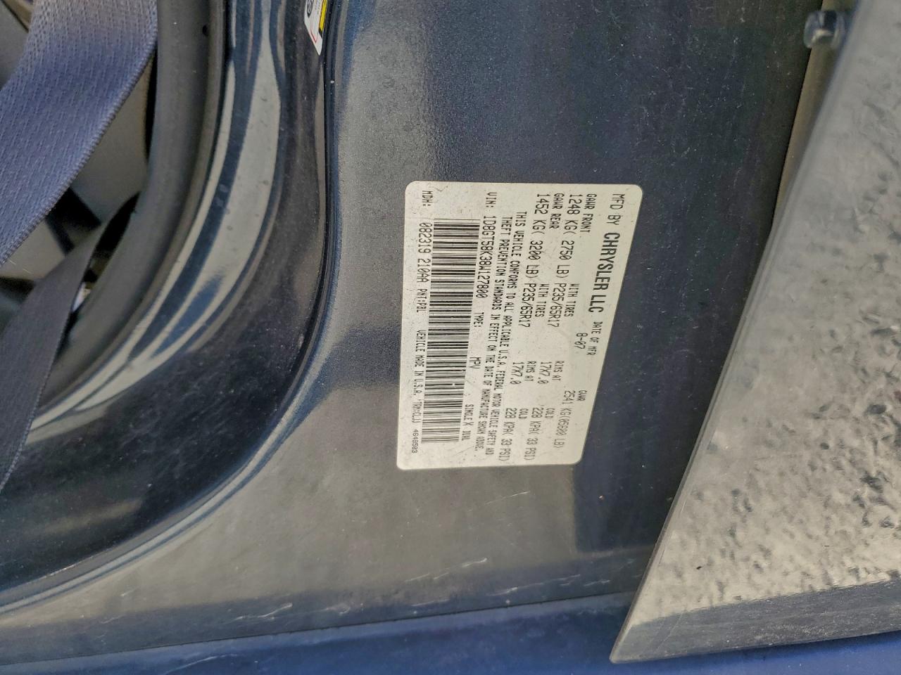 2008 DODGE NITRO SLT photo 13