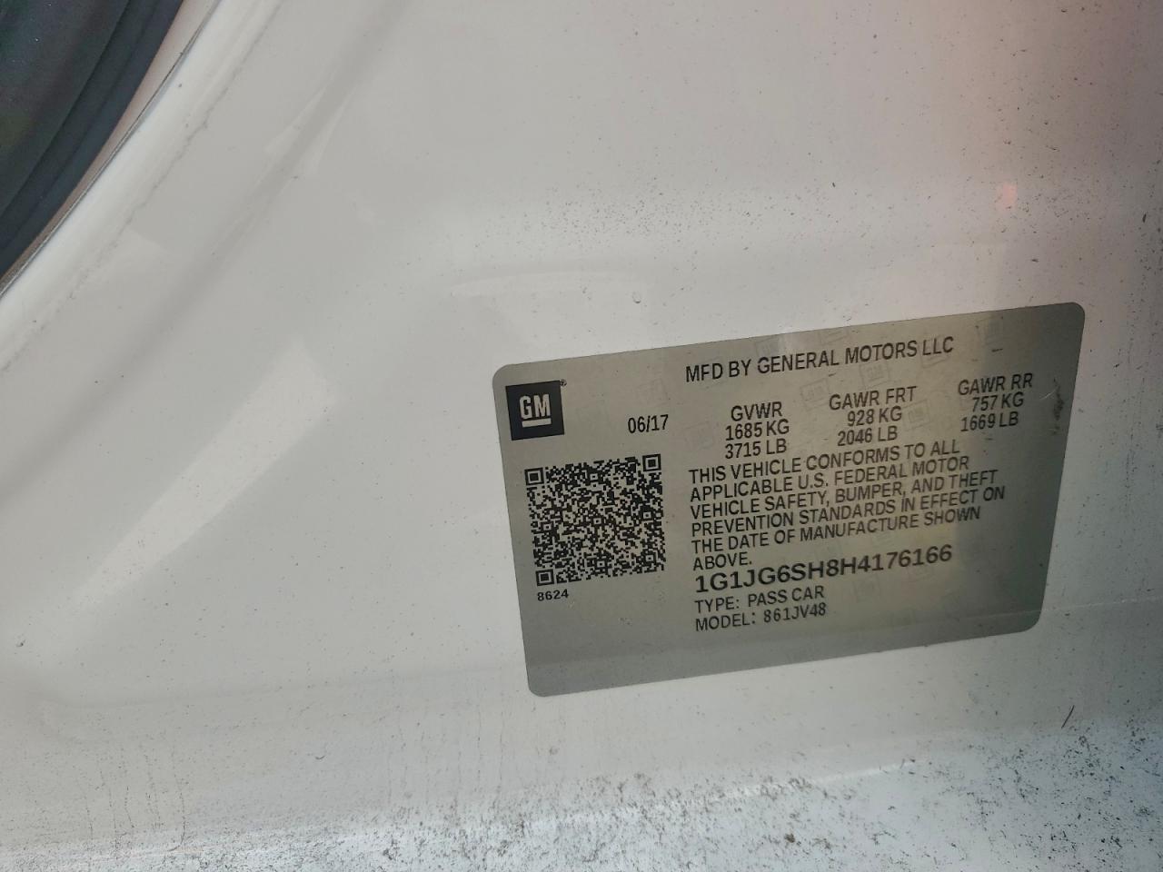 2017 CHEVROLET SONIC photo 12