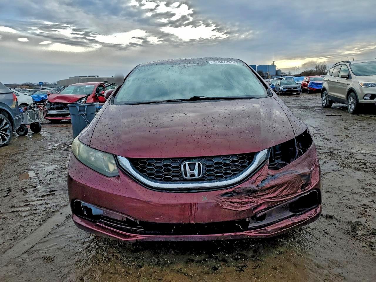 2014 HONDA CIVIC EX photo 9