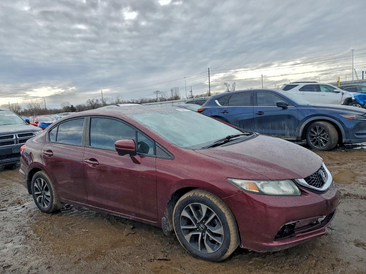 2014 HONDA CIVIC EX photo 7
