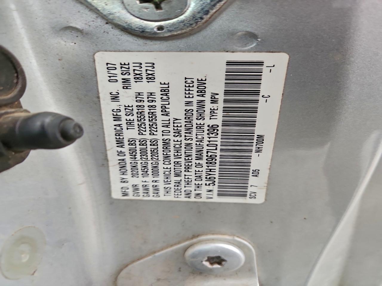 2007 HONDA ELEMENT SC photo 12