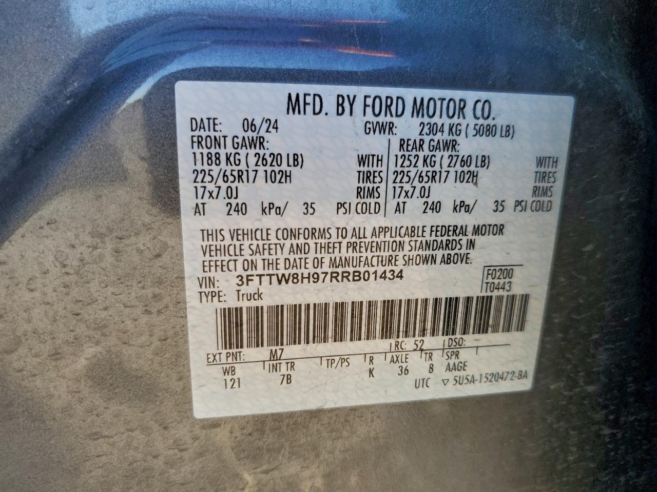 2024 FORD MAVERICK XLT photo 37