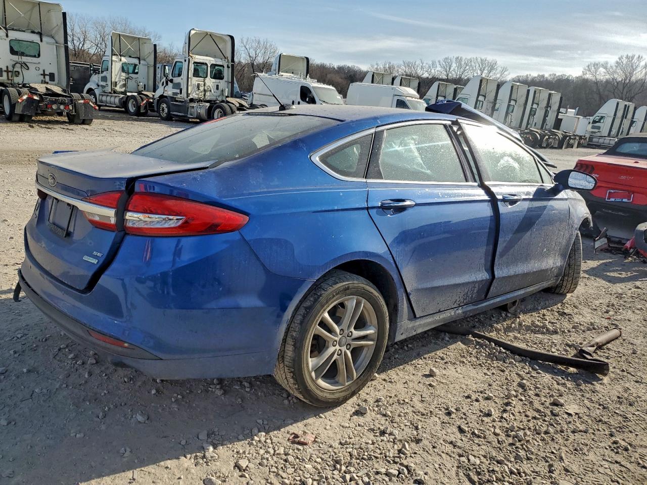 2018 FORD FUSION SE photo 3
