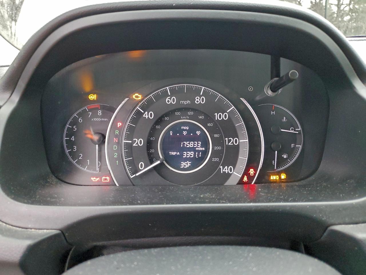 2014 HONDA CR-V EXL photo 9