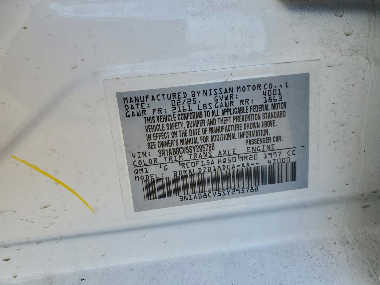 2025 NISSAN SENTRA SV photo 12