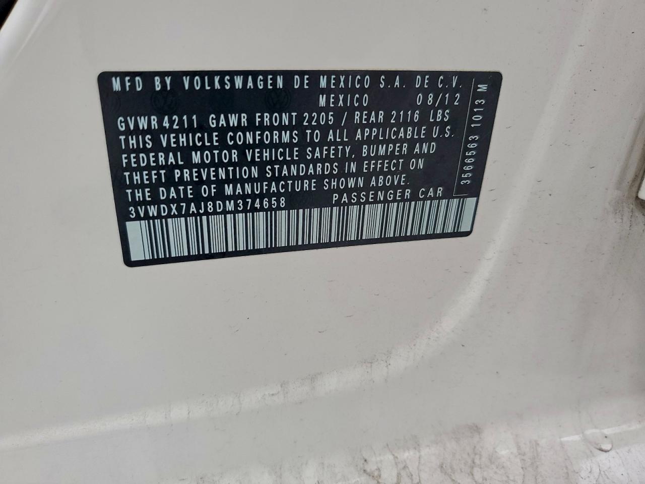 2013 VOLKSWAGEN JETTA SE photo 25