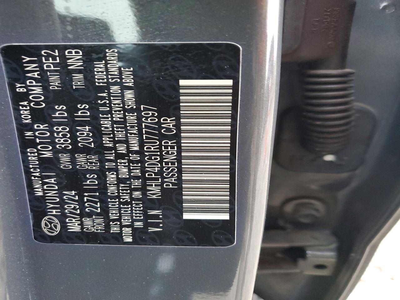 2024 HYUNDAI ELANTRA LIMITED photo 12
