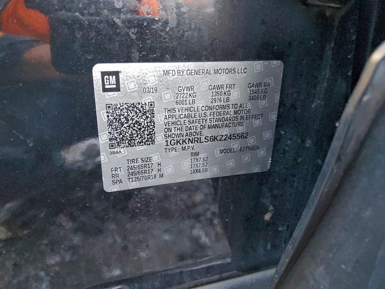 2019 GMC ACADIA SLE photo 14