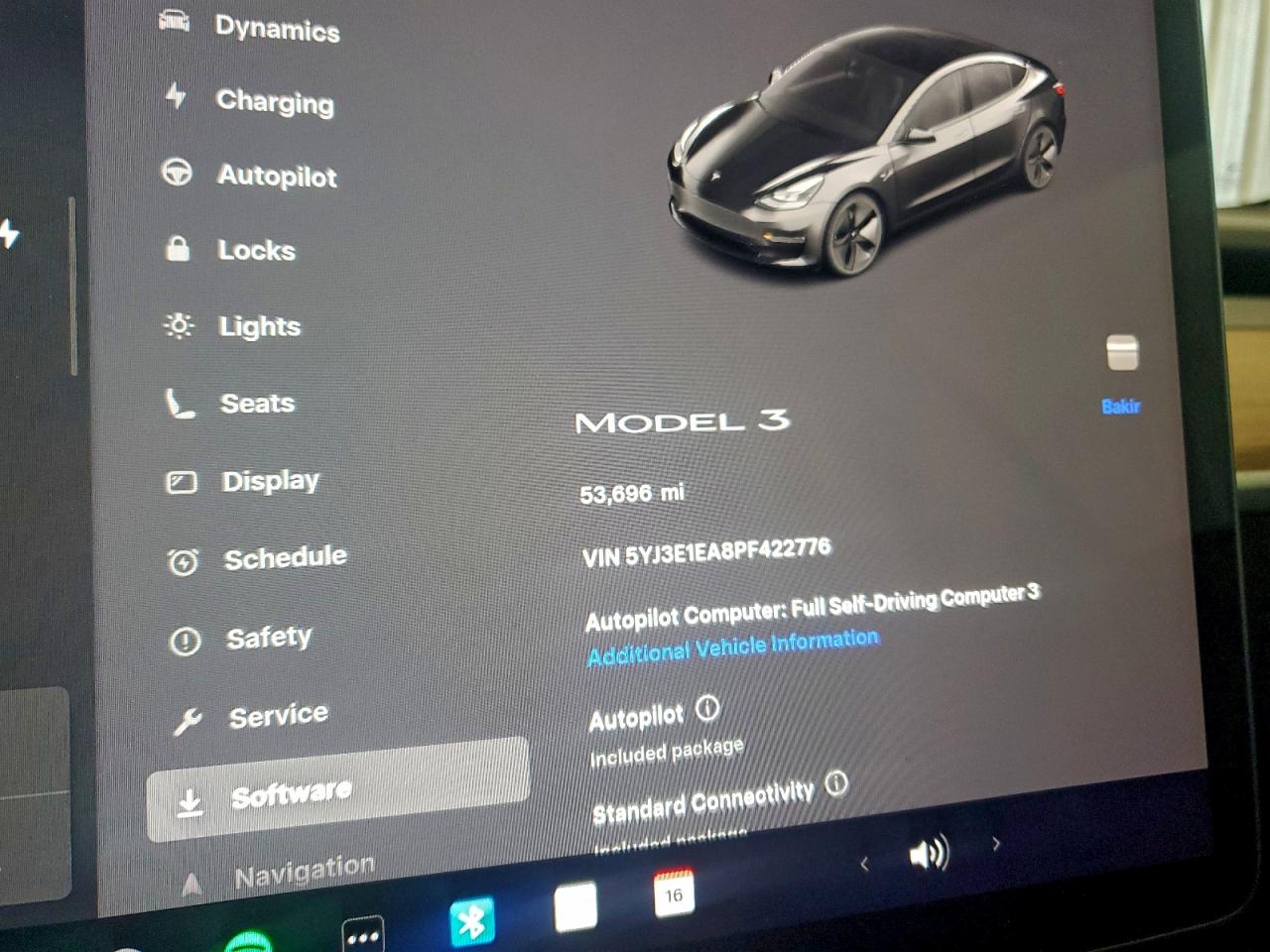2023 TESLA MODEL 3 photo 9
