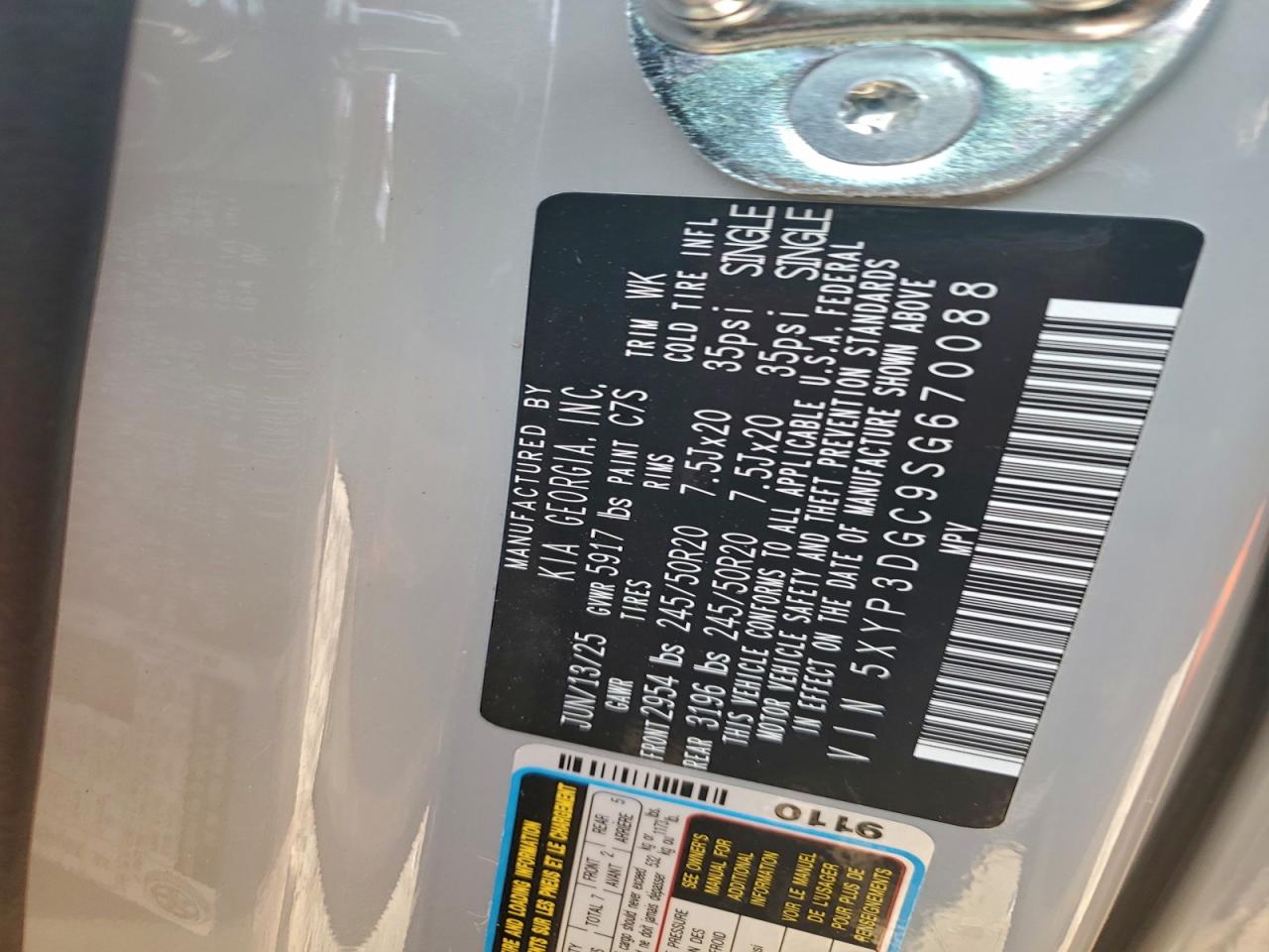 2025 KIA TELLURIDE EX photo 25