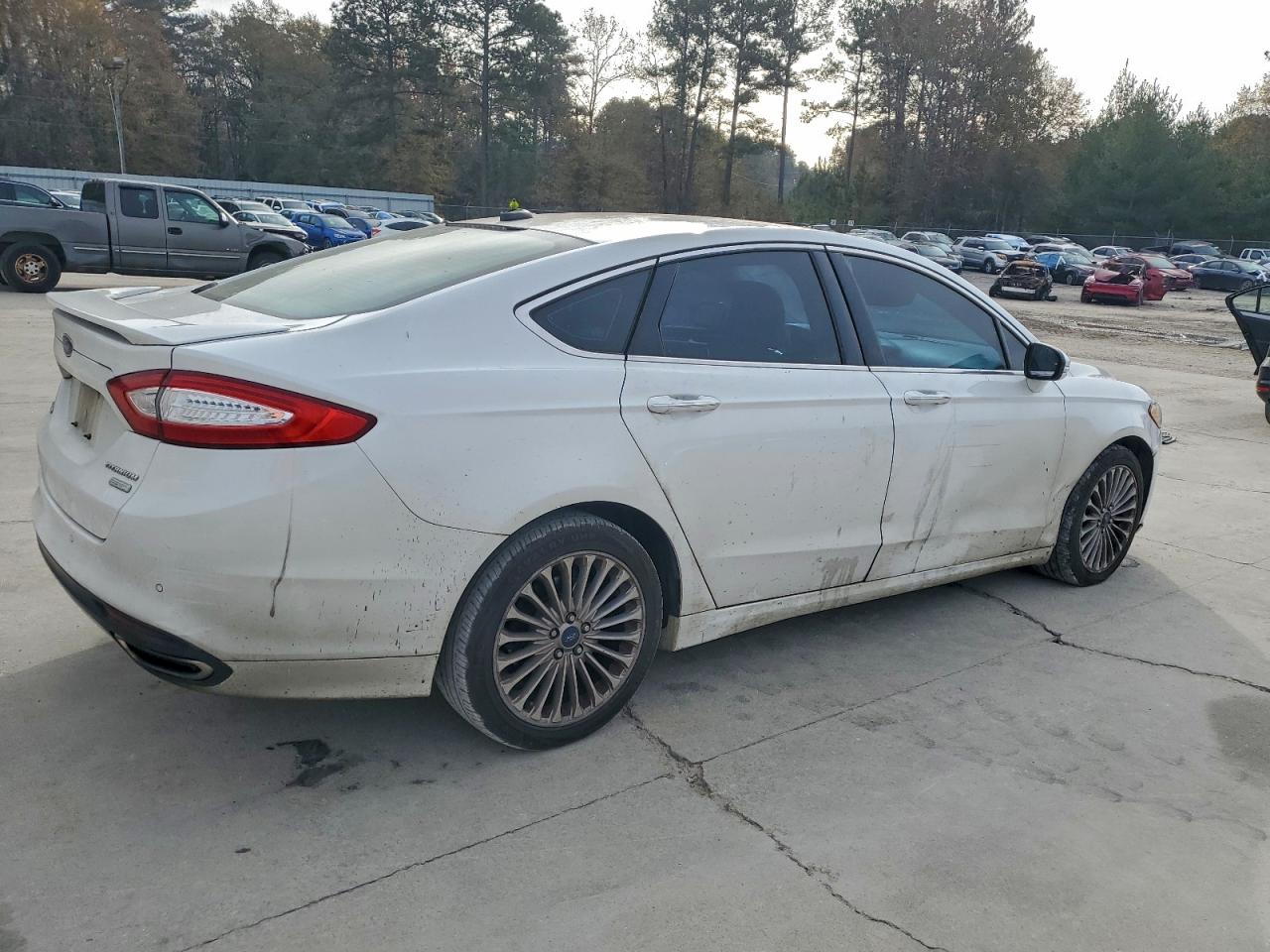 2015 FORD FUSION TITANIUM photo 3