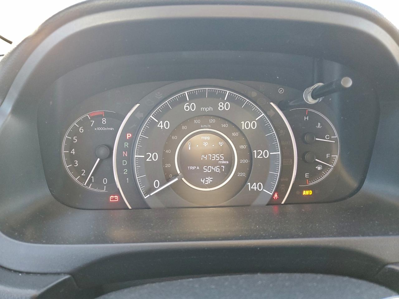2014 HONDA CR-V LX photo 9