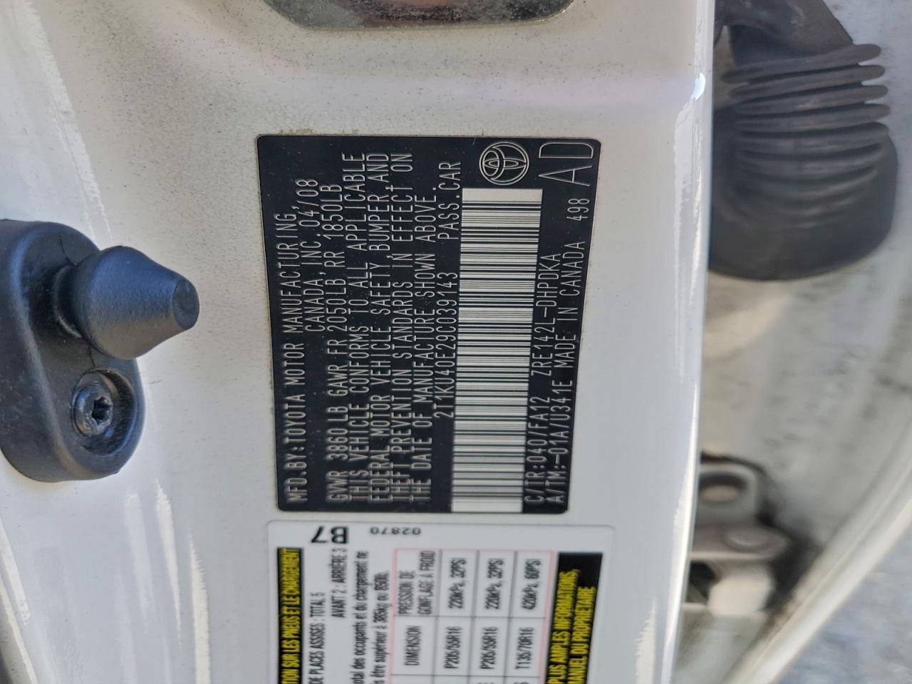 2009 TOYOTA COROLLA MATRIX photo 34