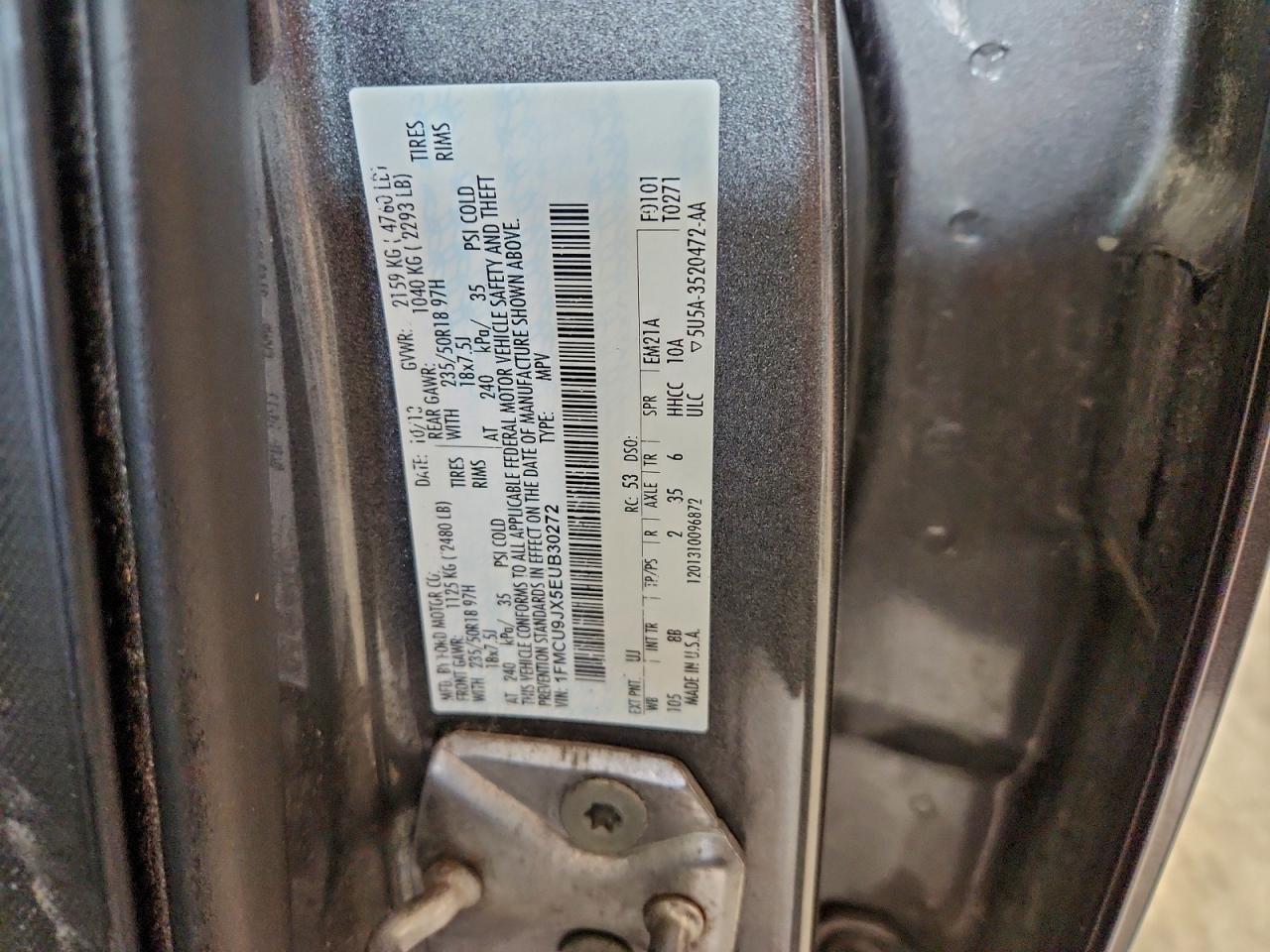 2014 FORD ESCAPE TITANIUM photo 25