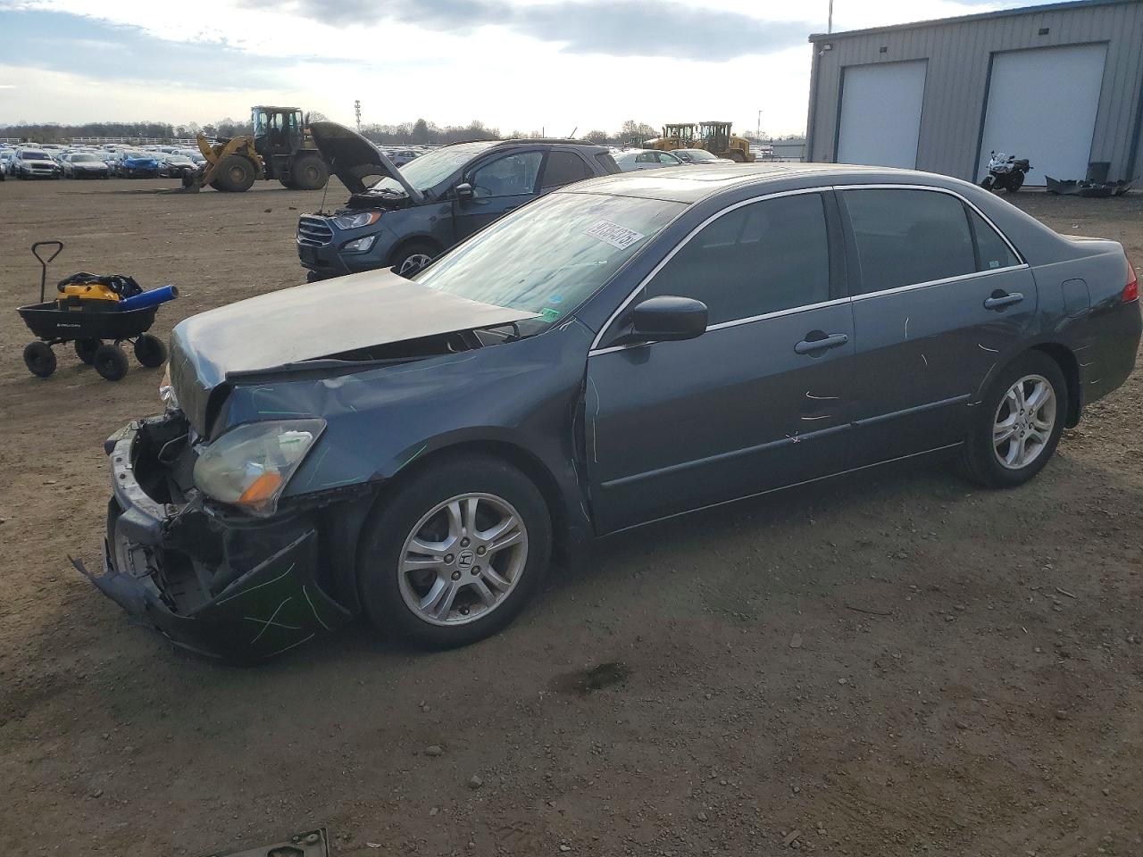 2007 HONDA ACCORD EX — FRONT END damage — photo 1