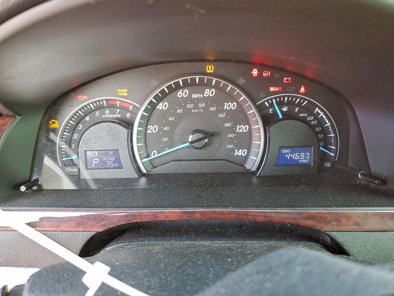 2012 TOYOTA CAMRY BASE photo 9