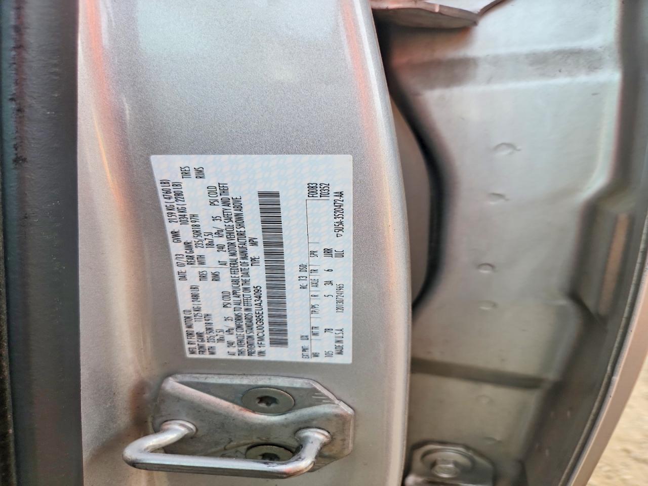2014 FORD ESCAPE SE photo 34