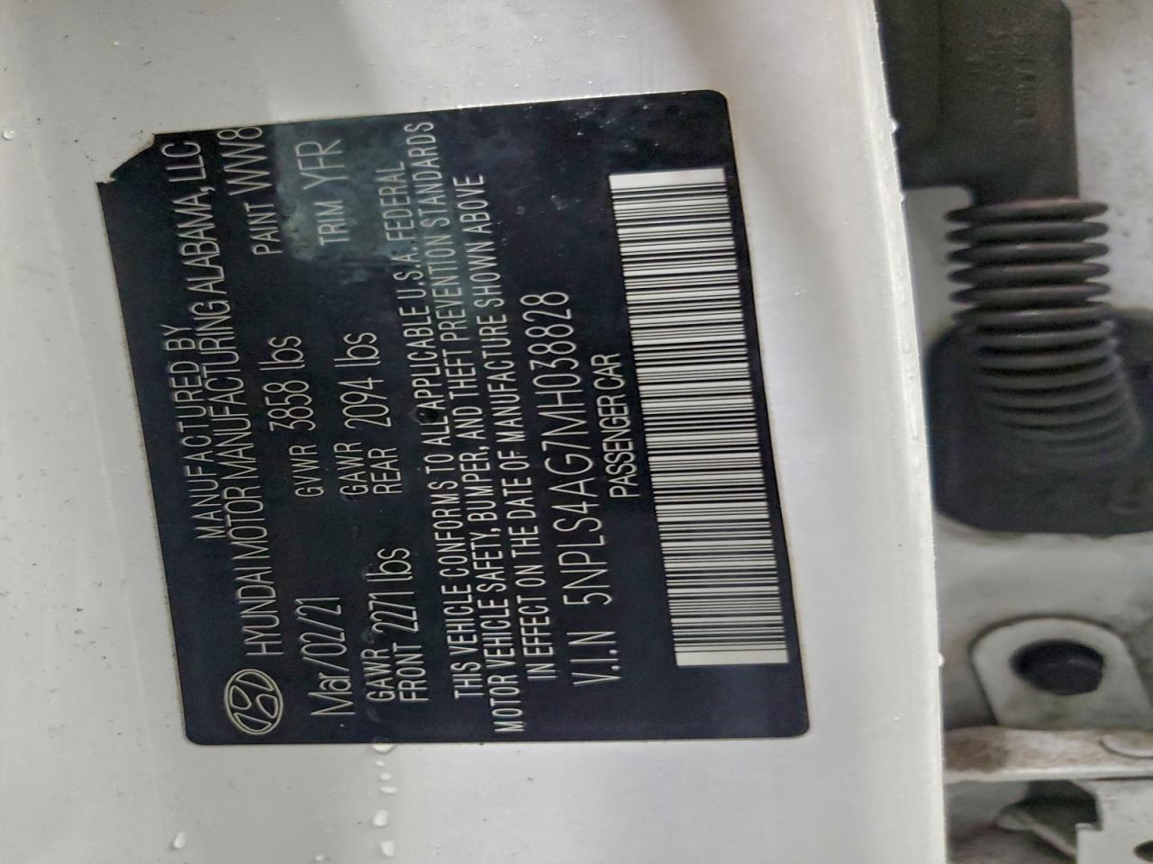 2021 HYUNDAI ELANTRA SEL photo 23