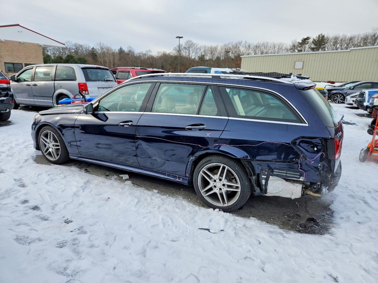2014 MERCEDES-BENZ E 350 4MATIC WAGON photo 4