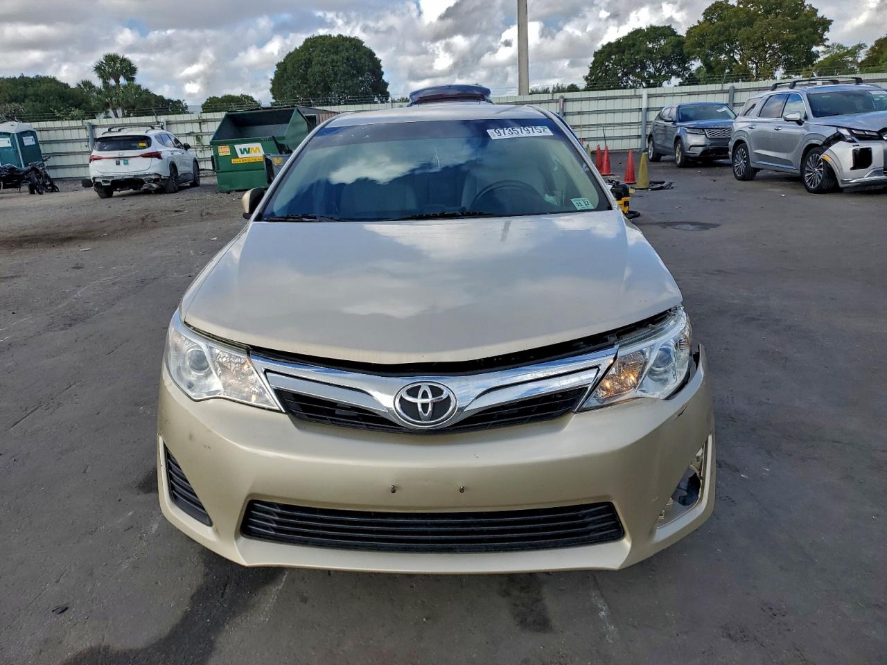 2012 TOYOTA CAMRY BASE photo 9