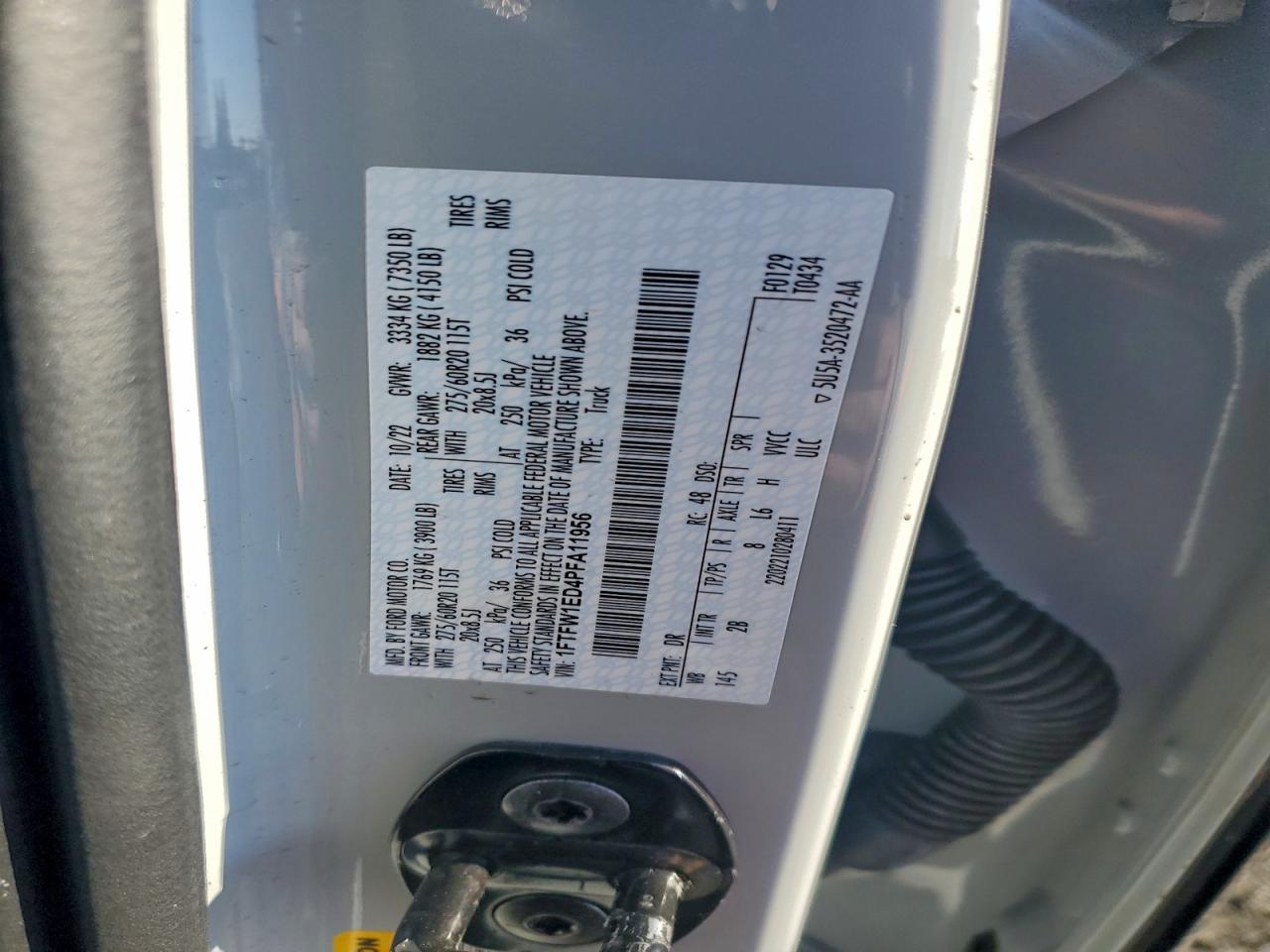2023 FORD F150 SUPERCREW photo 34