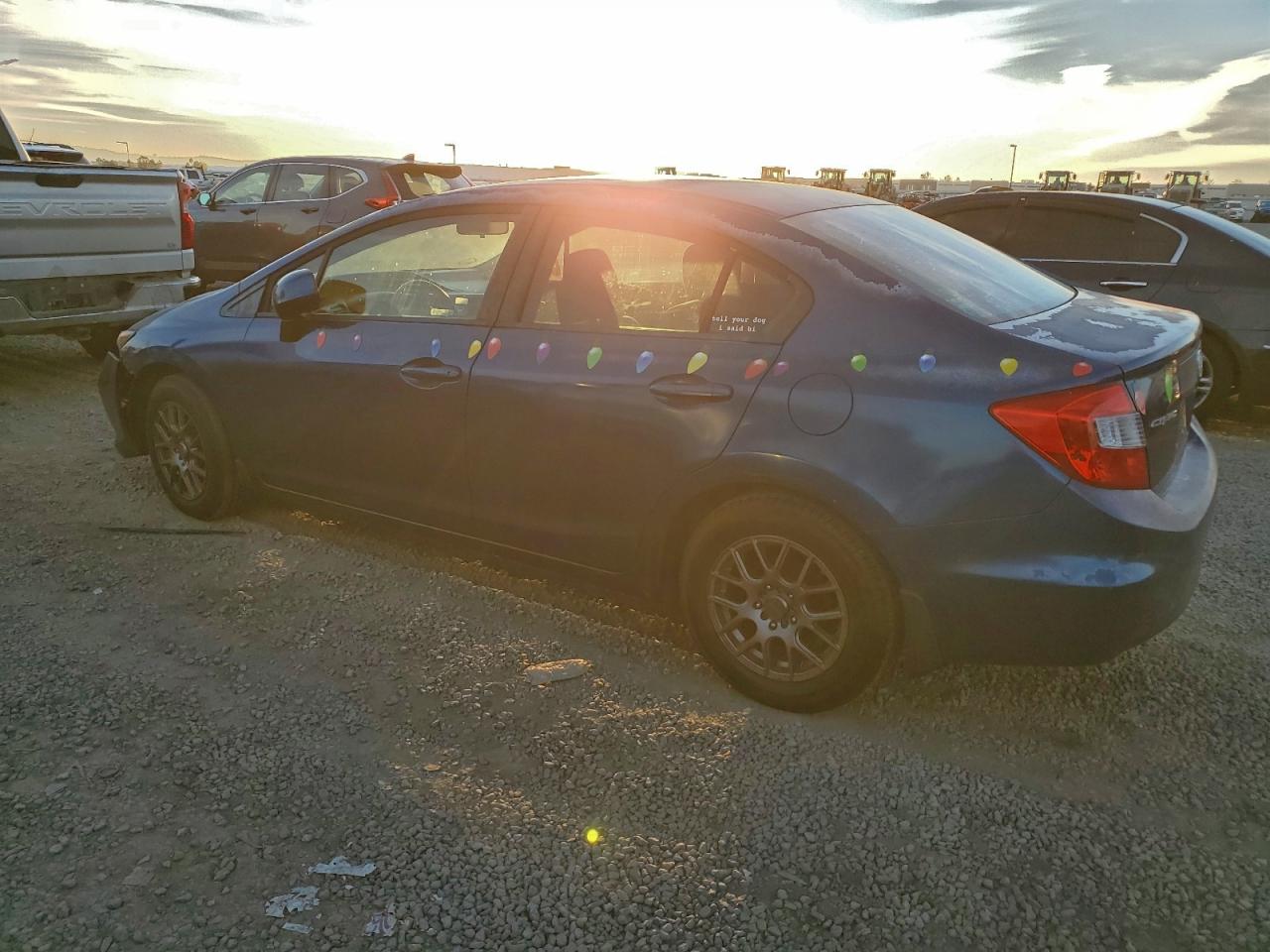 2012 HONDA CIVIC LX photo 2