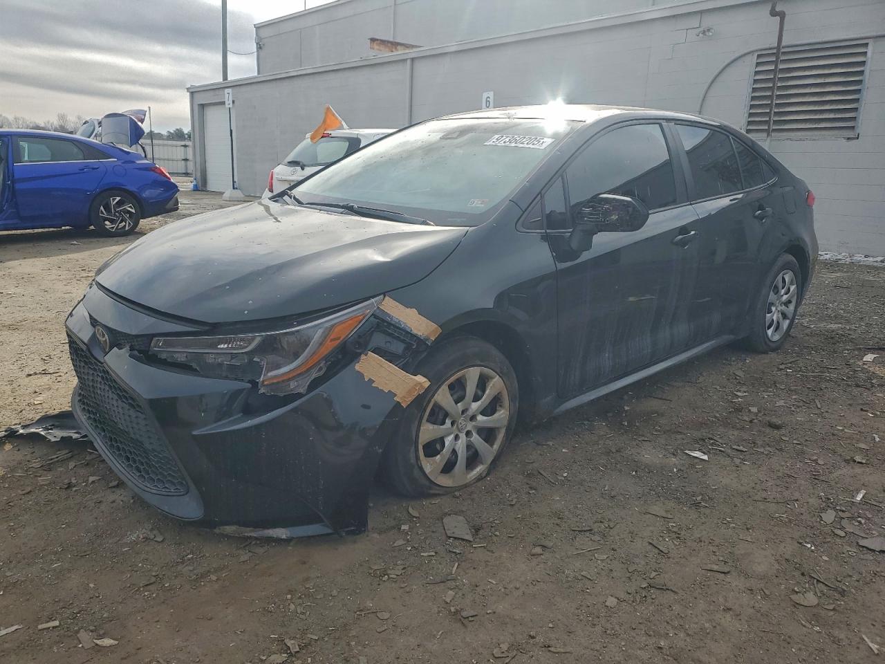 2022 TOYOTA COROLLA LE — FRONT END damage — photo 1