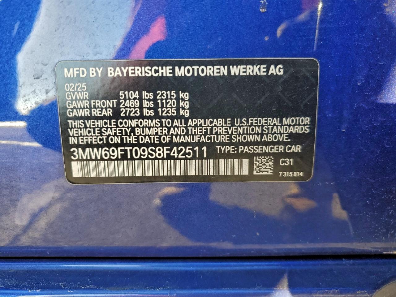 2025 BMW M340XI photo 12