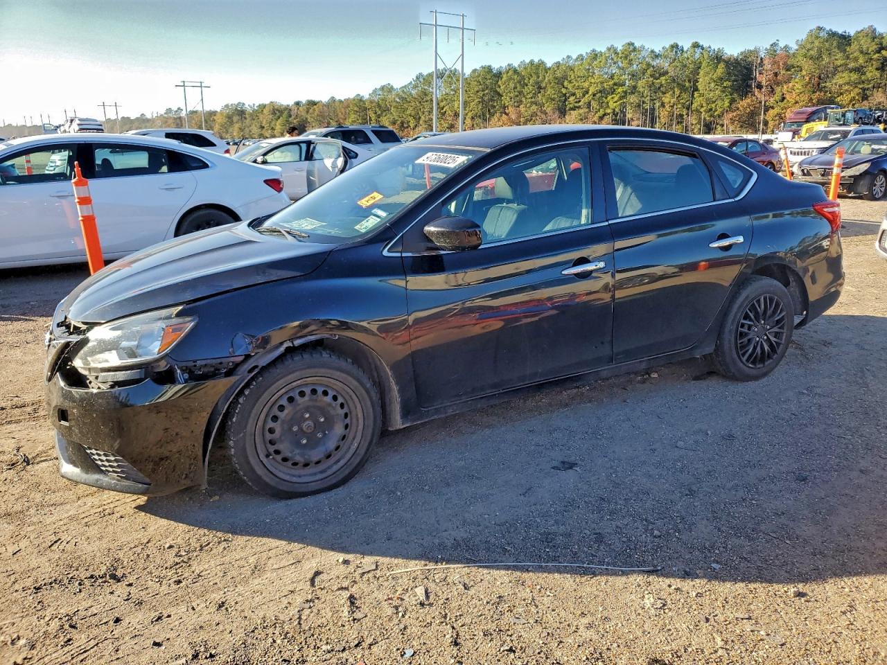 2017 NISSAN SENTRA S — FRONT END damage — photo 1