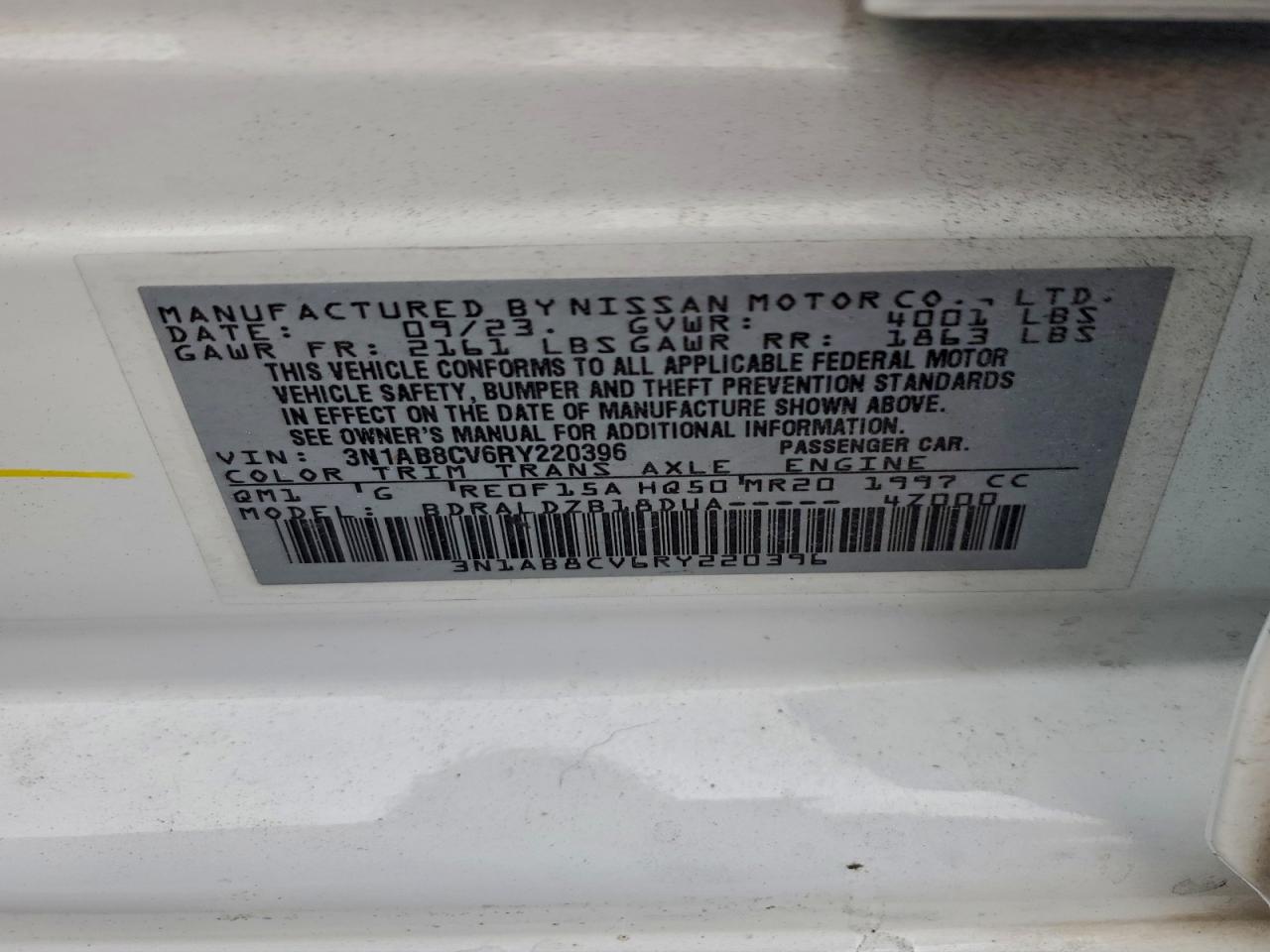 2024 NISSAN SENTRA SV photo 34