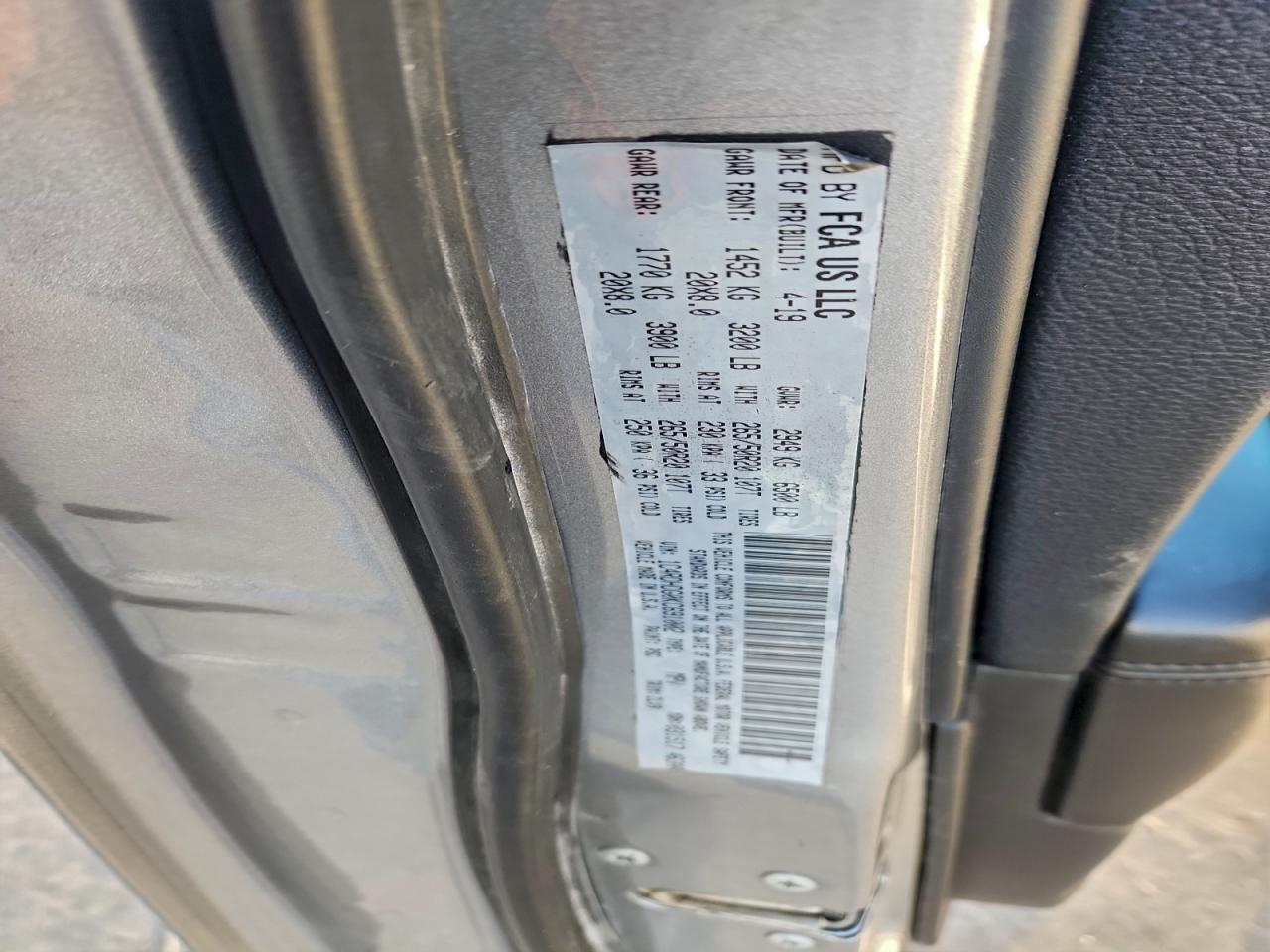 2019 DODGE DURANGO GT photo 25