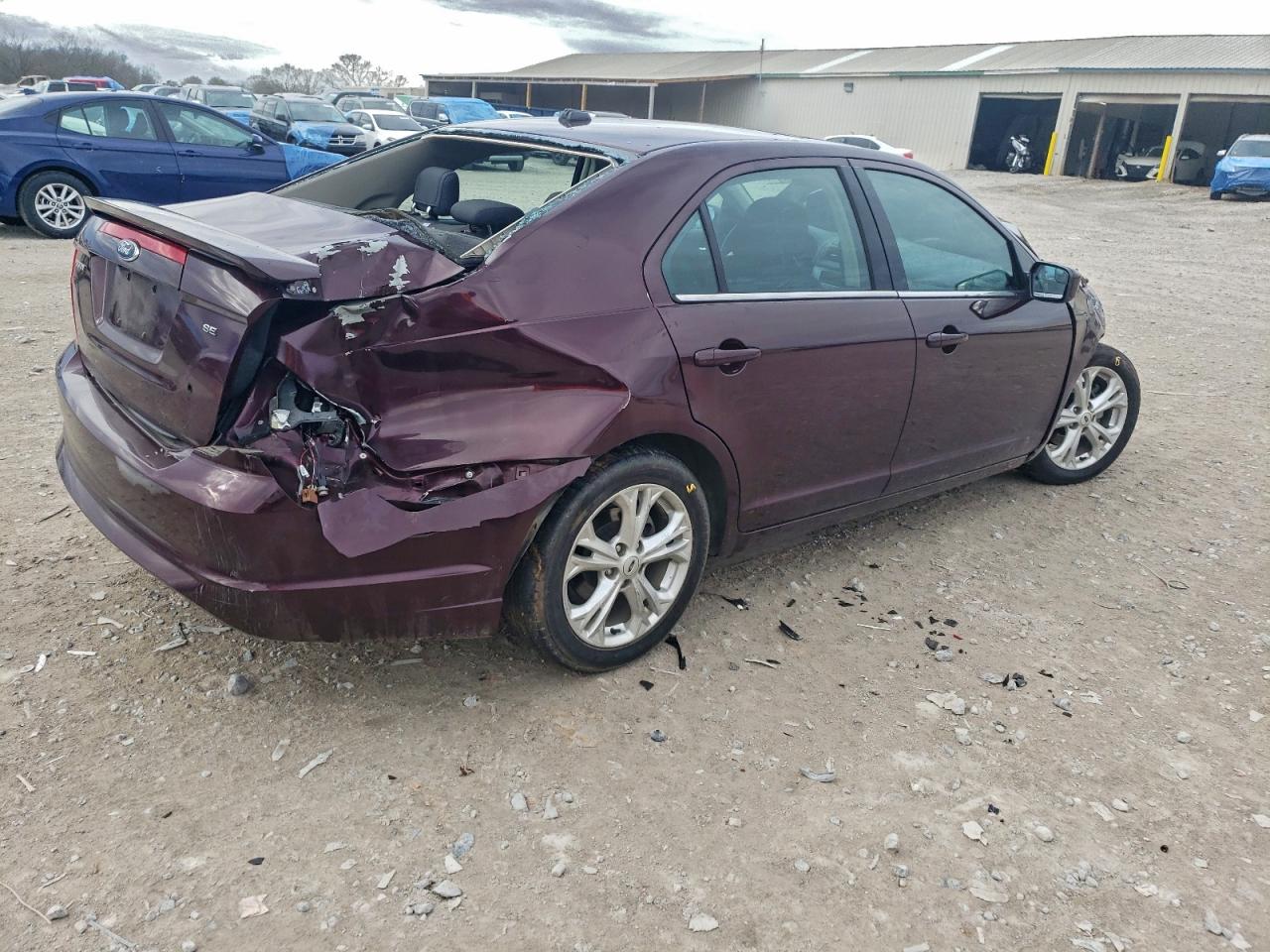 2012 FORD FUSION SE photo 3