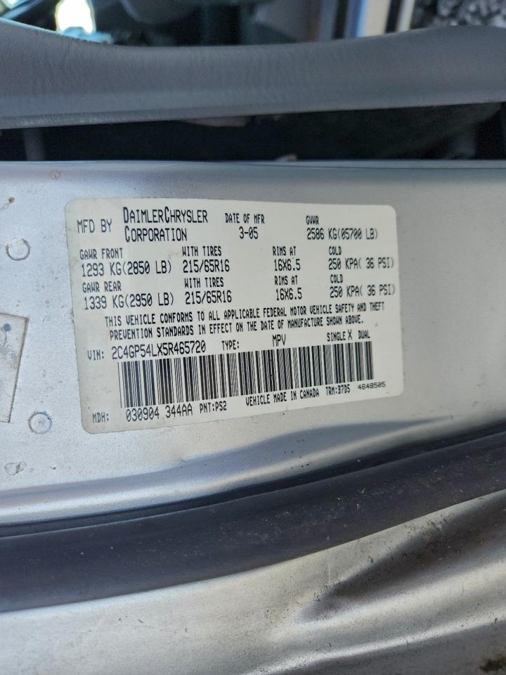 2005 CHRYSLER TOWN & COUNTRY TOURING photo 14