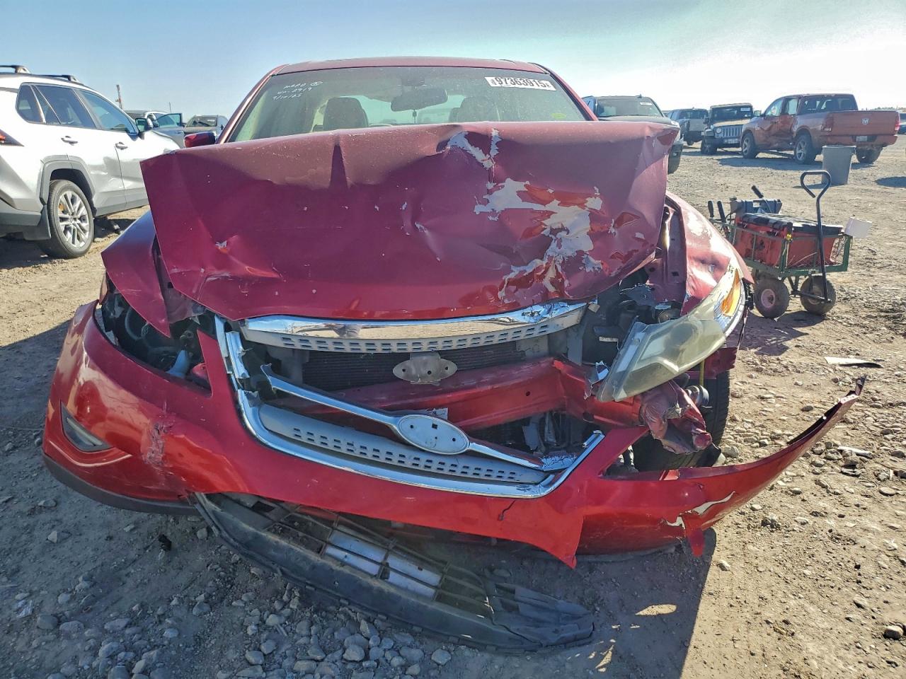 2012 FORD TAURUS SEL photo 5