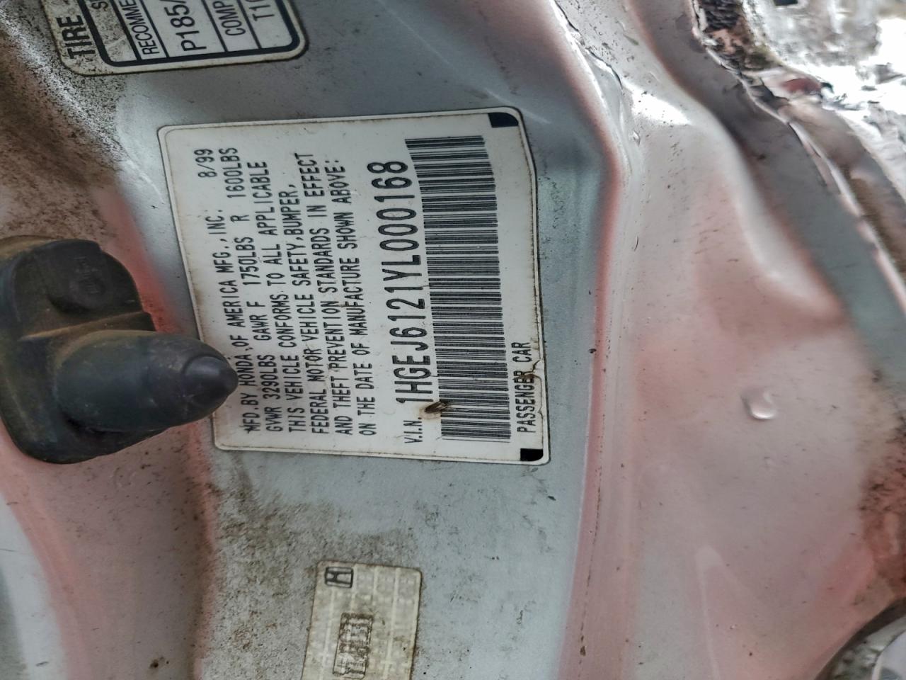 2000 HONDA CIVIC DX photo 34