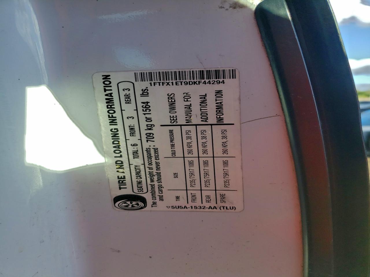2013 FORD F150 SUPER CAB photo 12