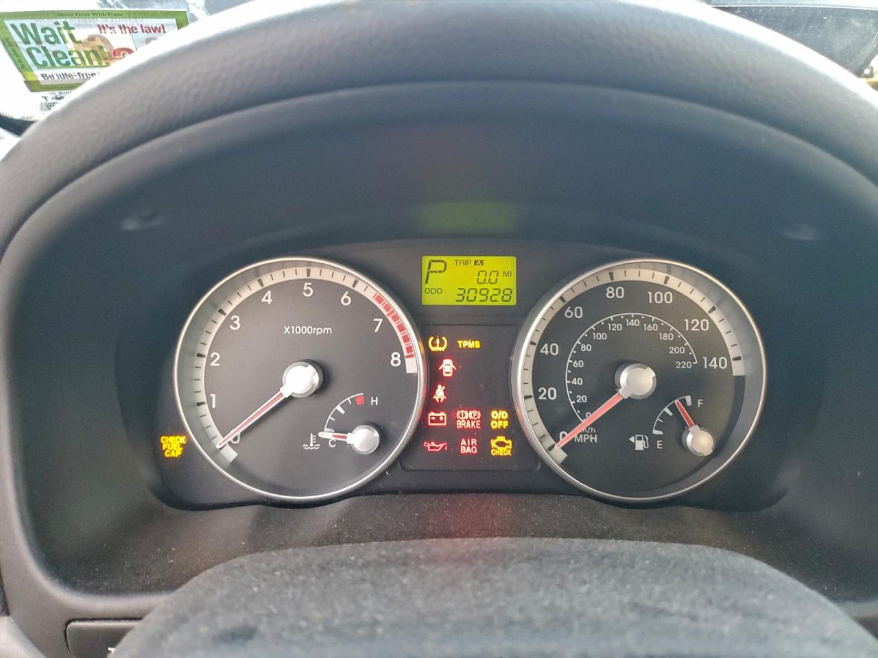 2008 HYUNDAI ACCENT GLS photo 25