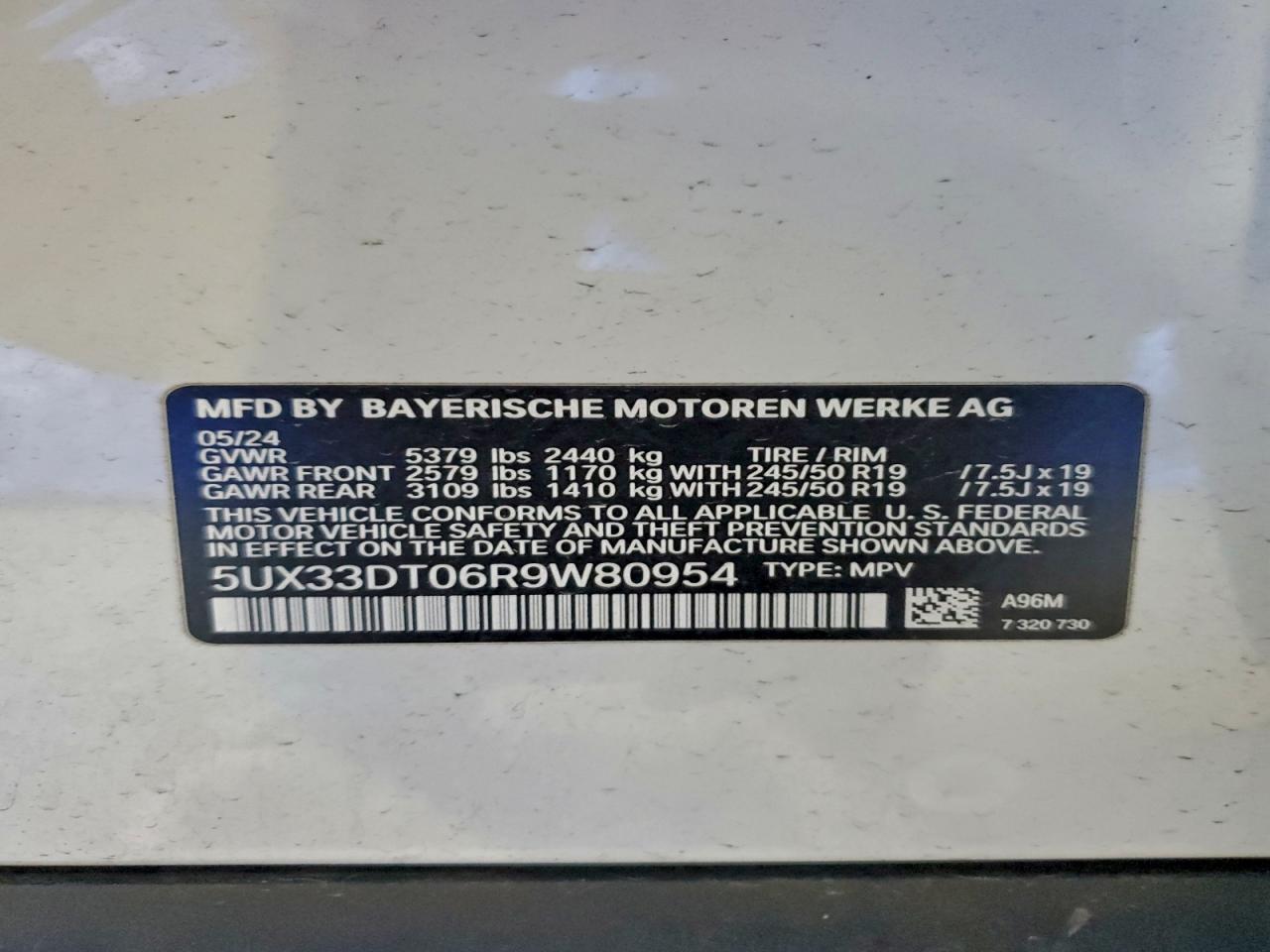2024 BMW X4 XDRIVE30I photo 25