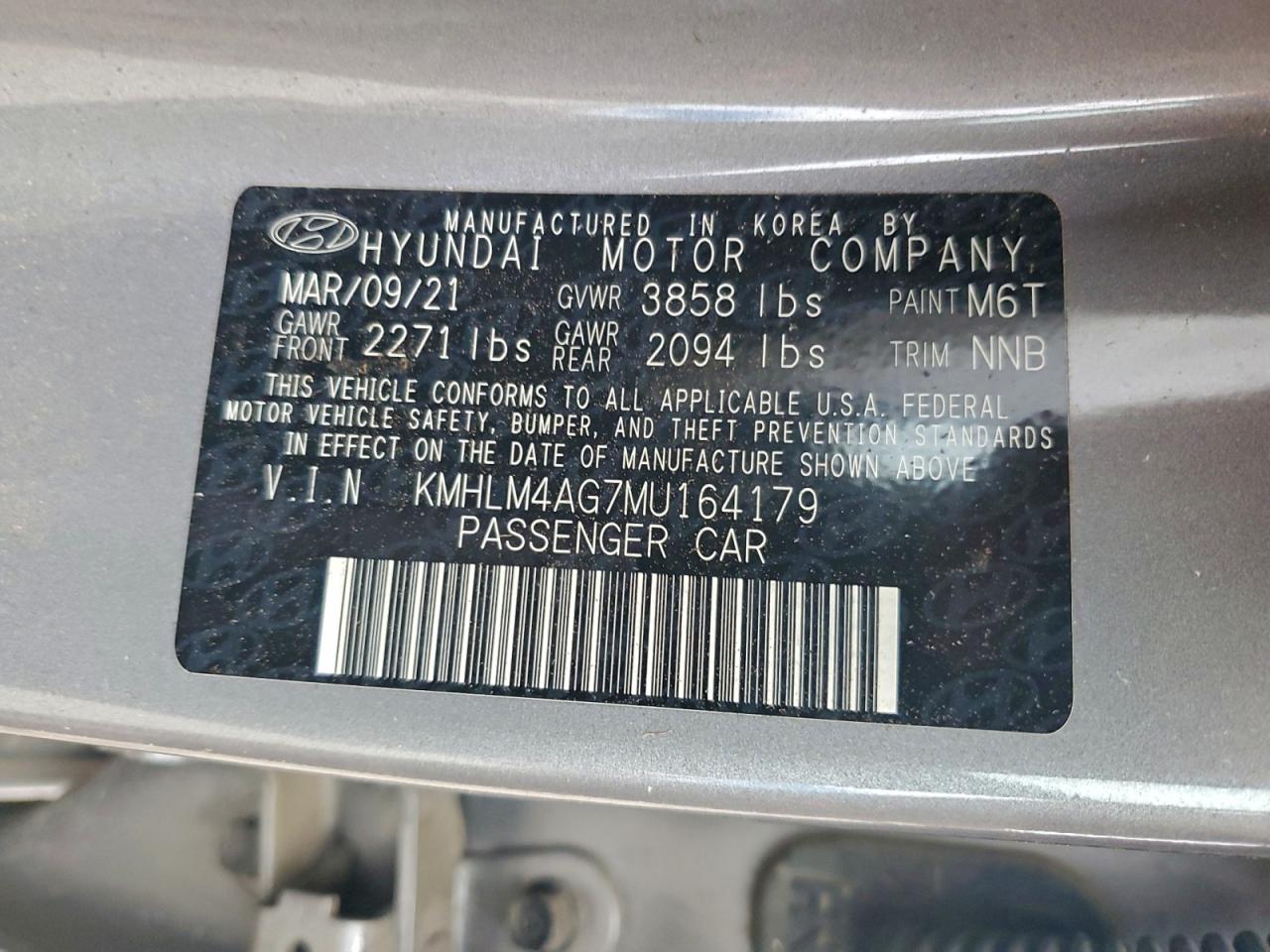 2021 HYUNDAI ELANTRA SEL photo 13