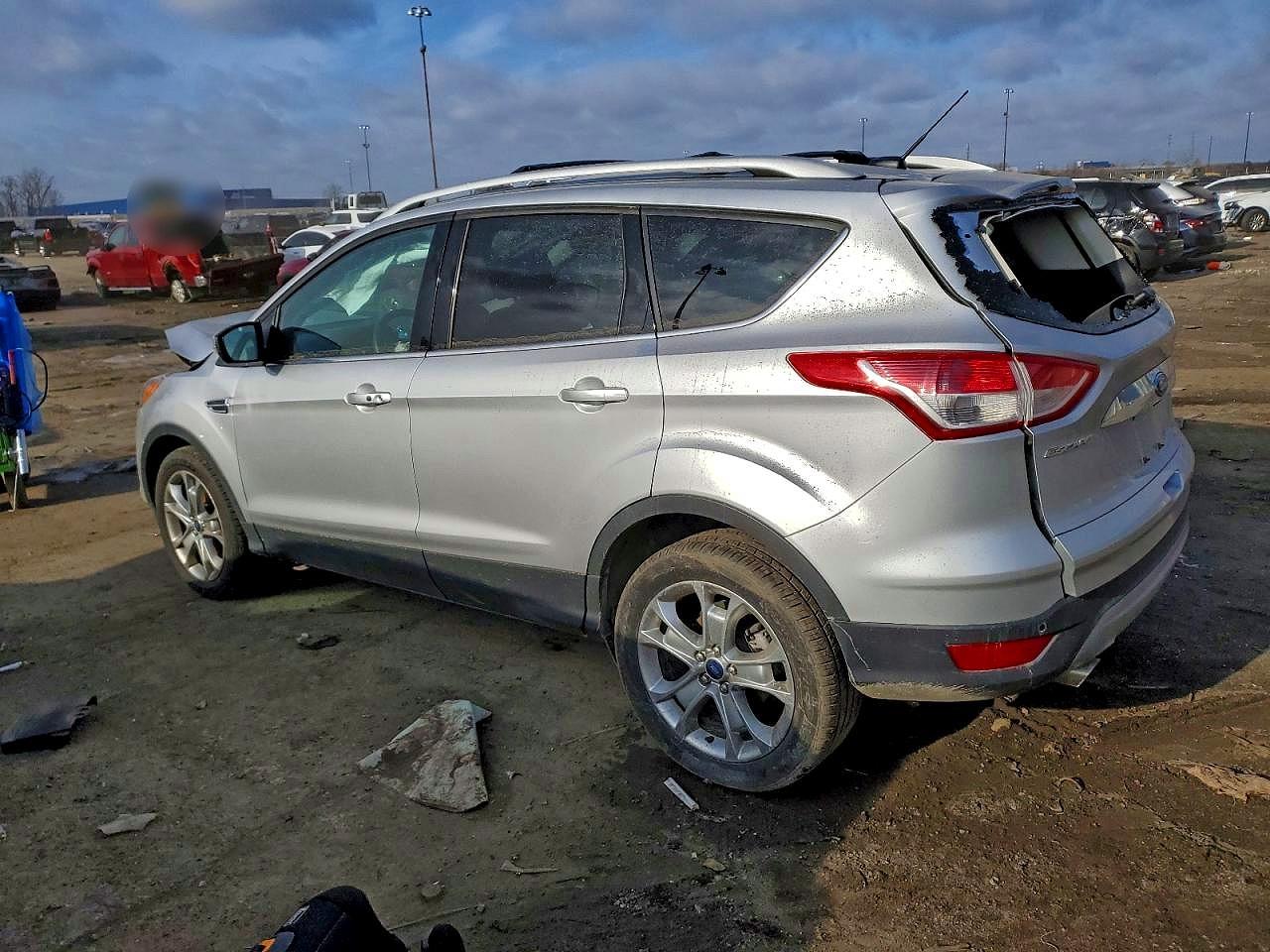 2014 FORD ESCAPE TITANIUM photo 2
