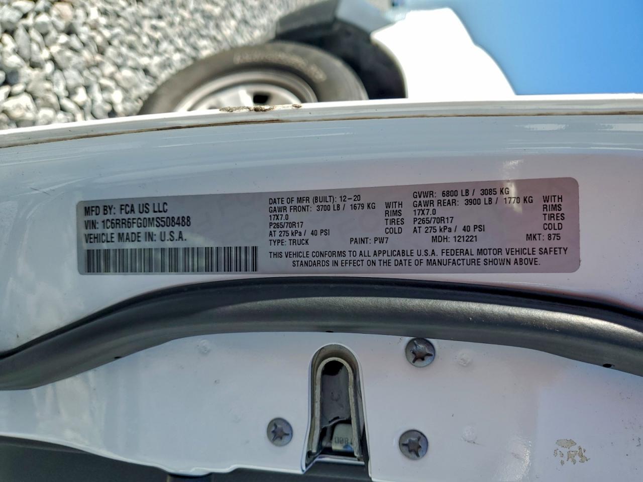 2021 RAM 1500 CLASSIC TRADESMAN photo 34