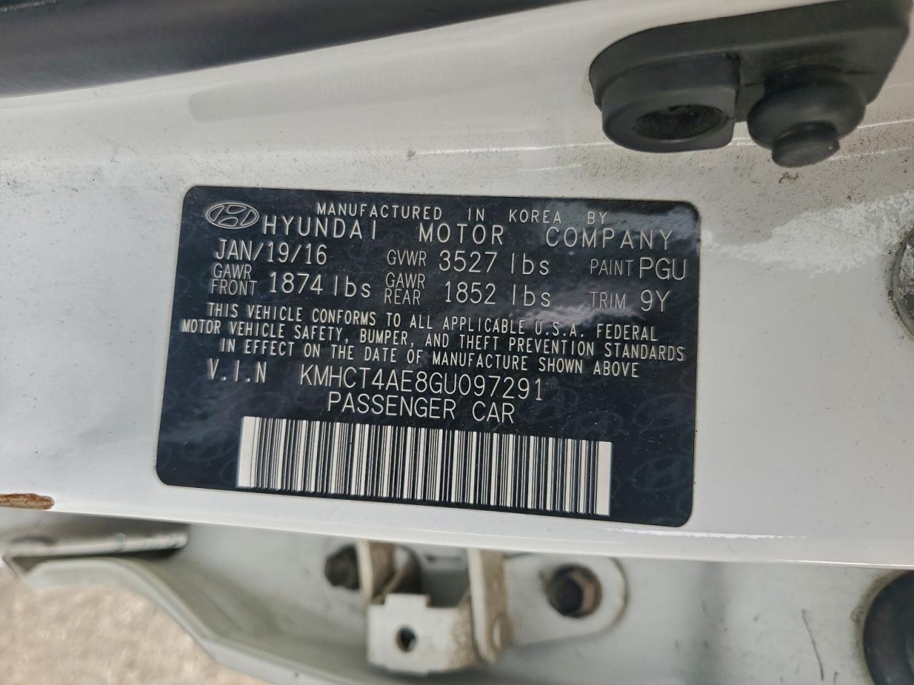2016 HYUNDAI ACCENT SE photo 45