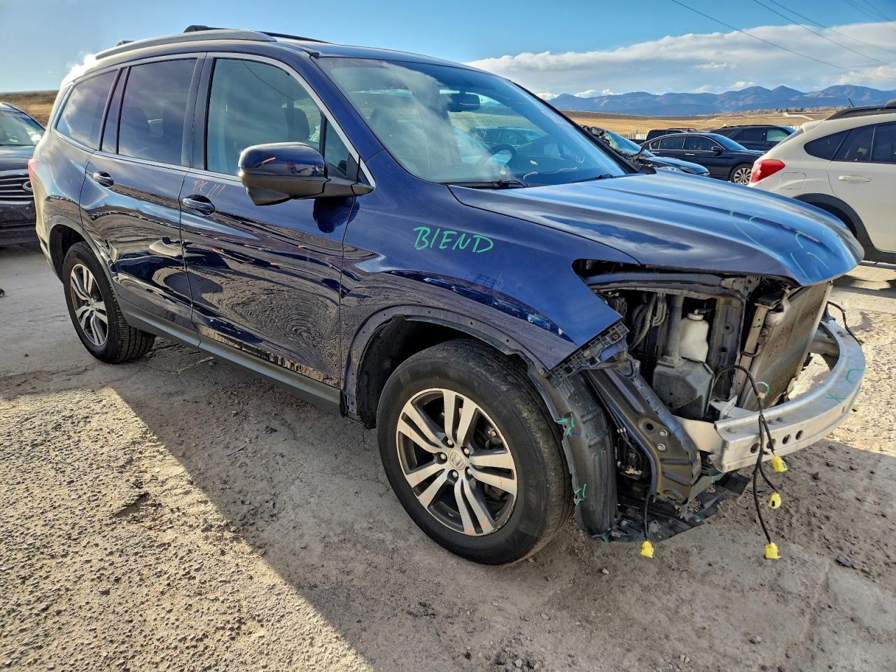 2016 HONDA PILOT EXL photo 7
