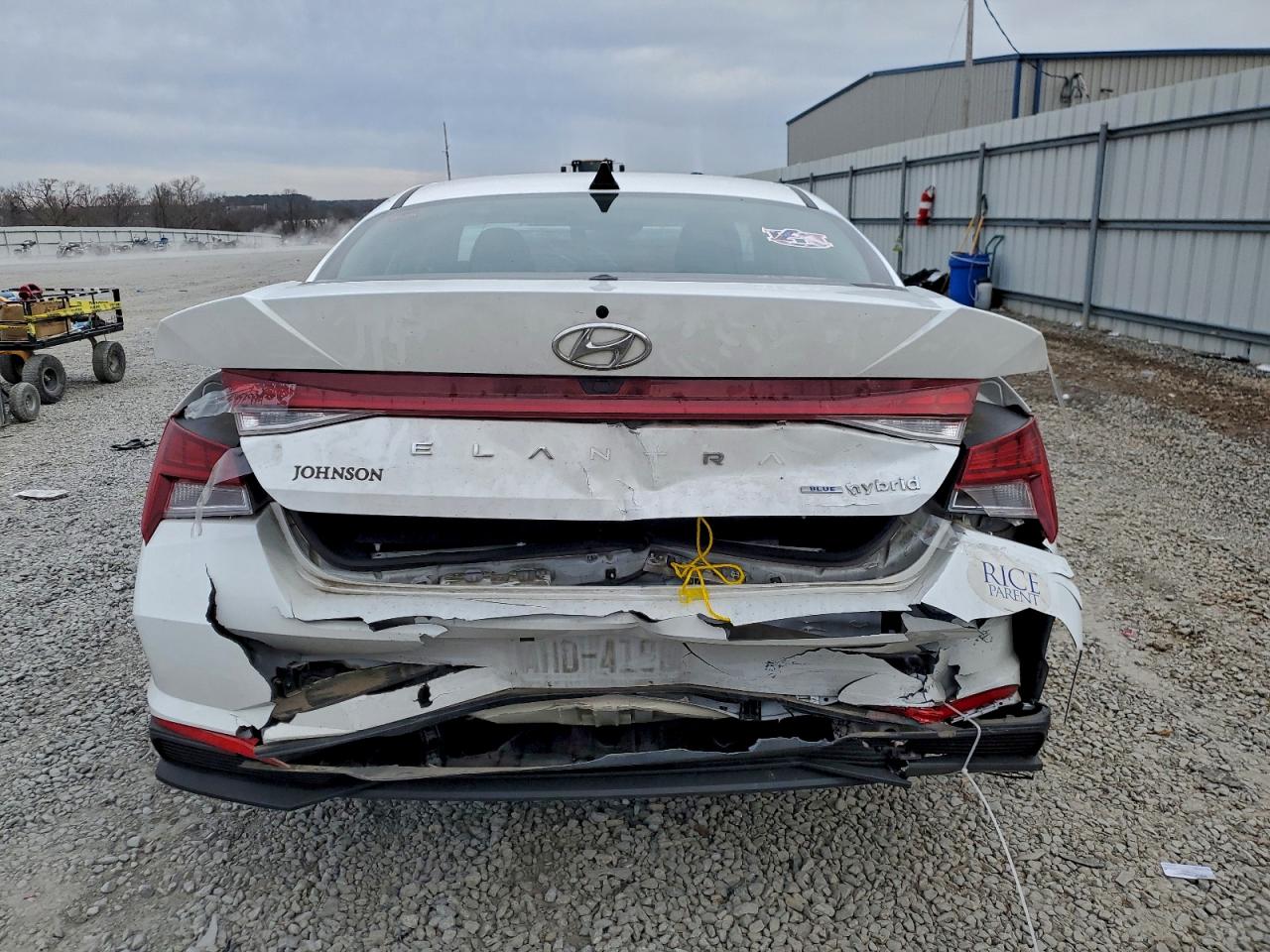 2022 HYUNDAI ELANTRA BLUE photo 6