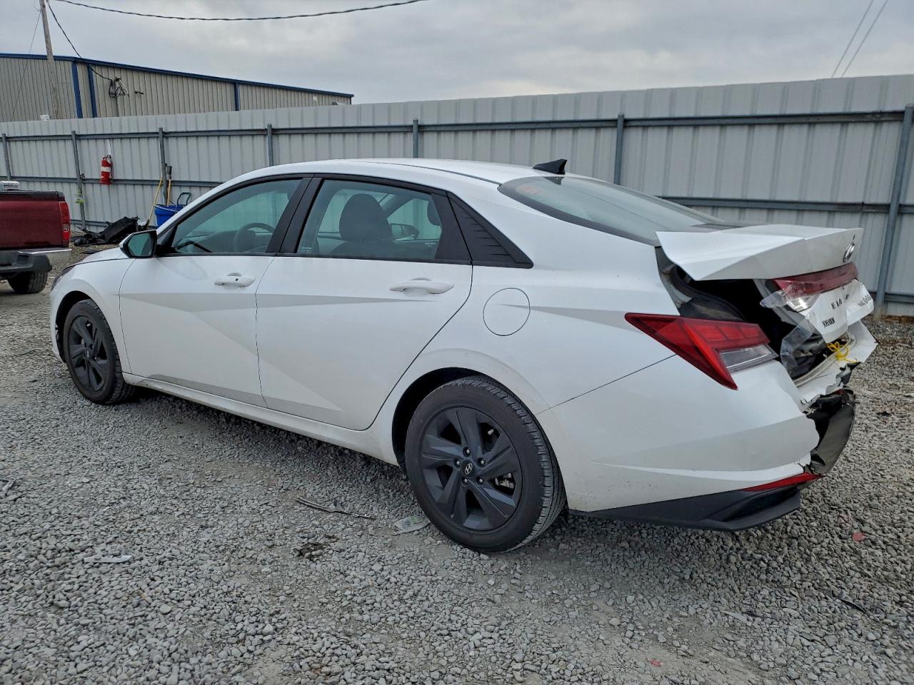 2022 HYUNDAI ELANTRA BLUE photo 2