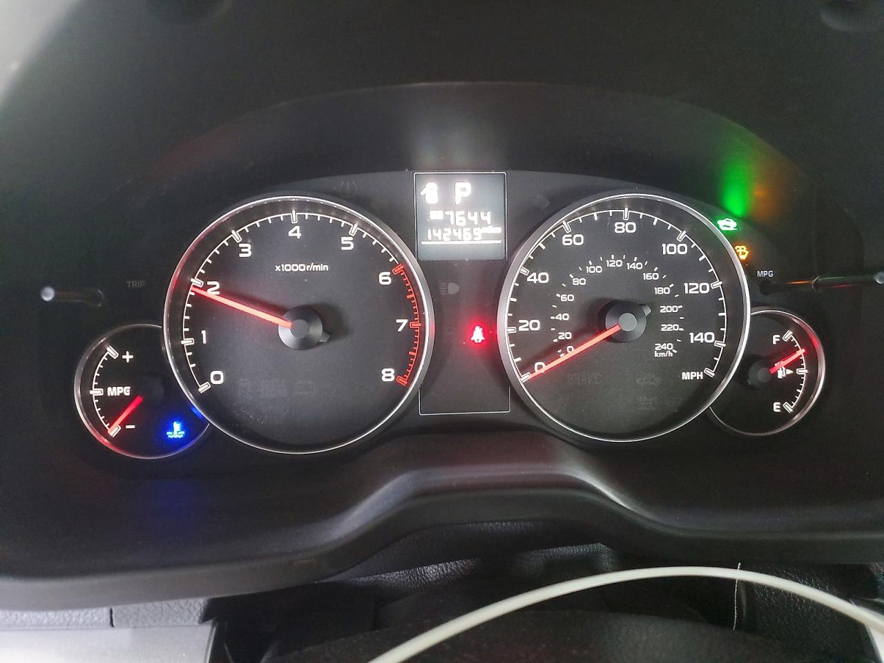 2014 SUBARU OUTBACK 2.5I photo 9