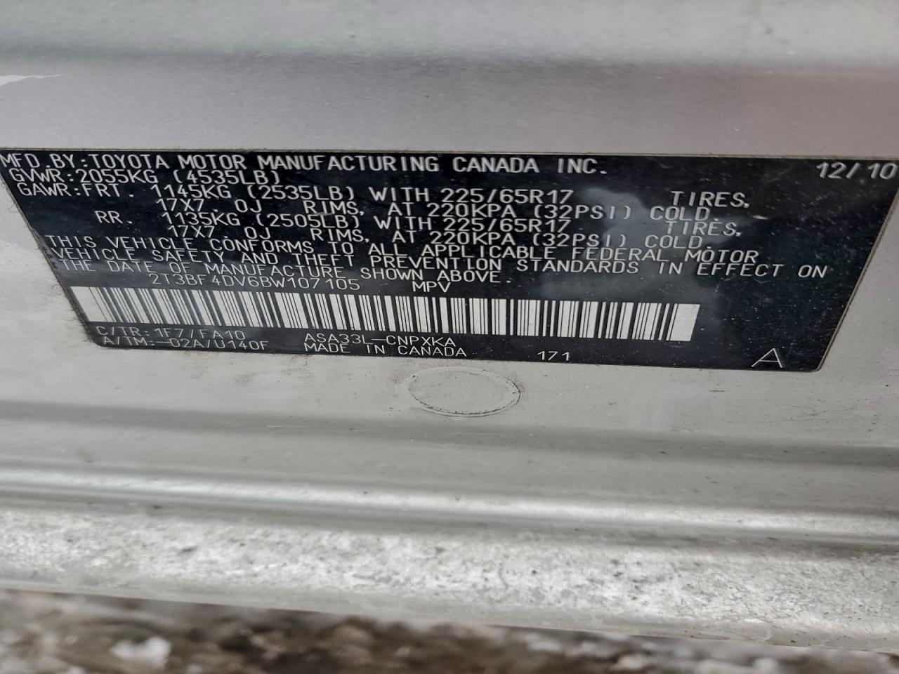 2011 TOYOTA RAV4 photo 40